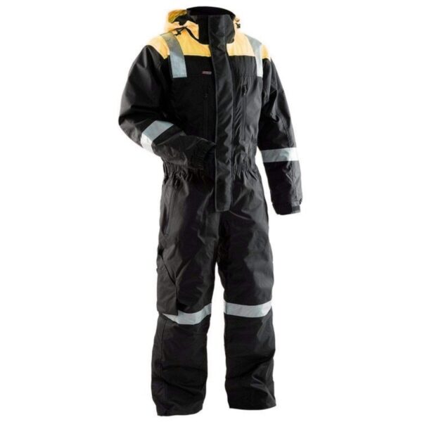 High Quality Custom Logo Hi Vis Reflective Coldproof Windproof Coverall Multi Functions  Winter Overall - Image 5