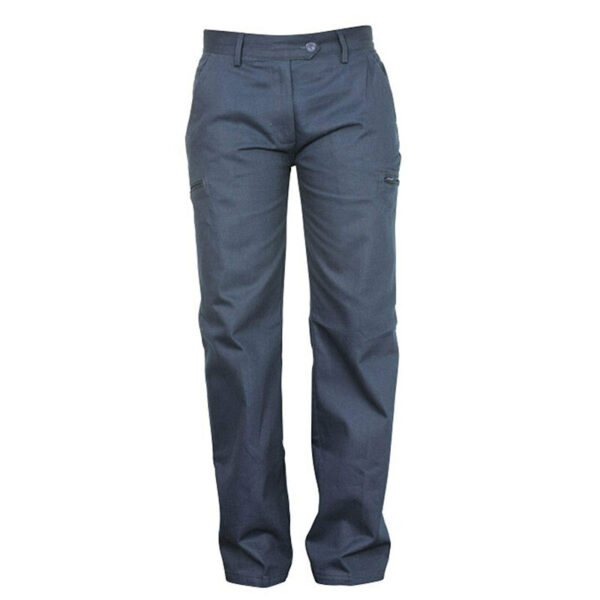 High Quality Durable 100% Cotton Cargo Pants Hi Vis Reflective Work Trousers - Image 2
