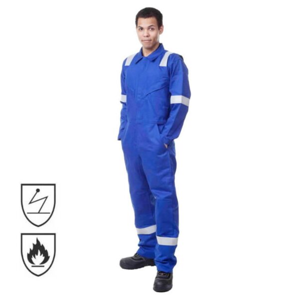 Oil And Gas Industrial Petroleum Shell Mobil Workwear Acid proof Oil Resistant Hi Vis Reflective Flame Retardant Clothing - Image 6