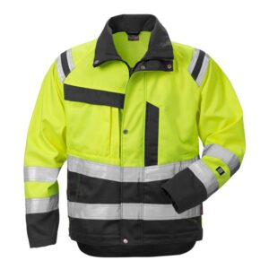 Factory Supply Road Mining Electrician Traffic 300D Oxford Highlight Workwear Safety Men’s Hi Vis Work Jacket
