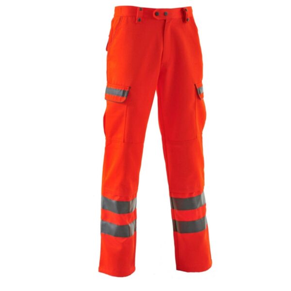 Industrial Premium Unisex Waterproof Hi Vis Reflective Traffic Road Pants Custom Safety Trousers - Image 3