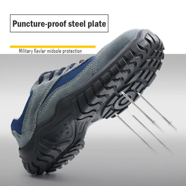 Anti Slip Anti Smash Anti Puncture Mining Electrician Safety Protection Kevlar Insulated 6KV Outdoor Work Shoes - Image 3