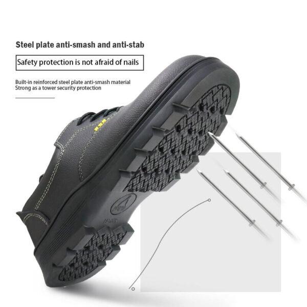 Outdoor Labor Safety Protection  Anti Slip Anti Smash Anti Puncture Coal Welding Work Insulated 6KV Shoes - Image 3
