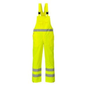 Safety Premium Traffic Durable Pants Hi Vis Reflective Waterproof Bib Overall