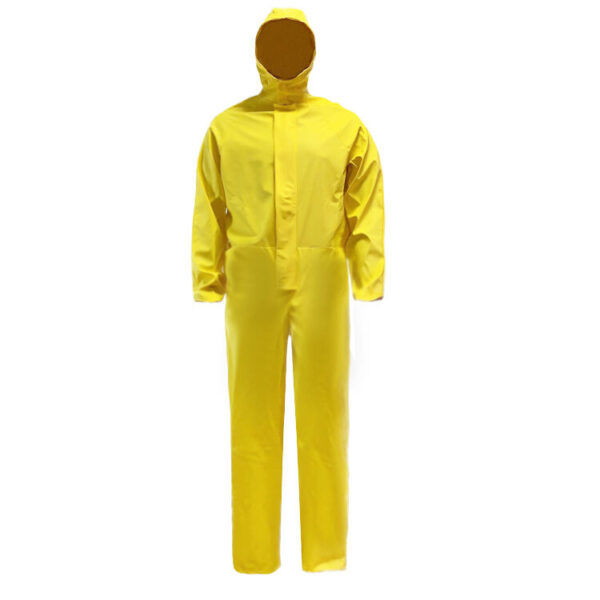 Chemical Protection PU Work Clothing 8% Anti Acid Alkaline Mining Work Coverall - Image 2