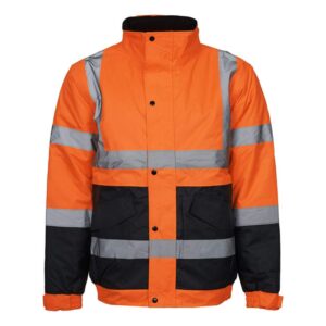 Hot Sale Labour ANSI Class 3 Hi Vis Waterproof Windproof Workwear Traffic Railway Mining Jacket