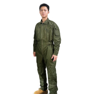 Factory Supply Multi-Pocket Aramid Pilot Jumpsuits Extreme Fire Retardant Nomex Fighter Pilot Suit