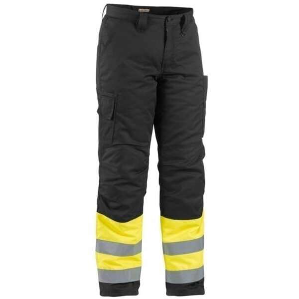 Factory Customize Polyester&Cotton Combine Safety Pants For Worker Reflective Traffic Outdoor Hi Vis Work Trousers - Image 3