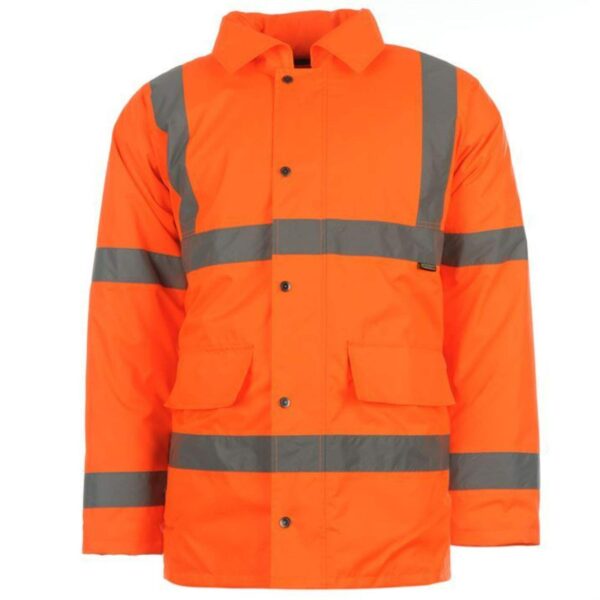 Durable Waterproof Custom Safety Jacket Hi Vis Reflective Construction  Multi Pockets Workwear - Image 5