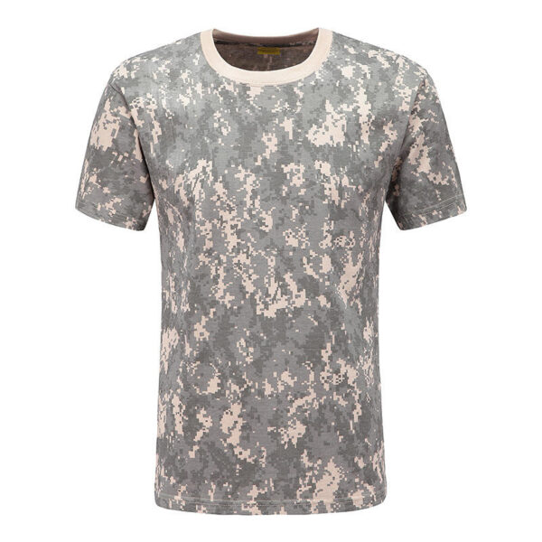 Print Shirt Customize Multi-Color Light Multicam T-Shirt Woodland Camo Security Military Camouflage T Shirt - Image 3