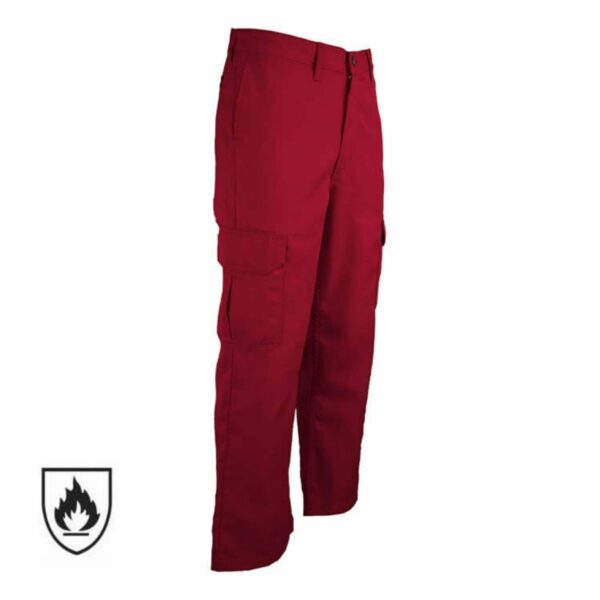 EN11612  Spandex Cotton FR Work Pants Industrial Welding Cargo Work Fire Resistant Trousers - Image 8