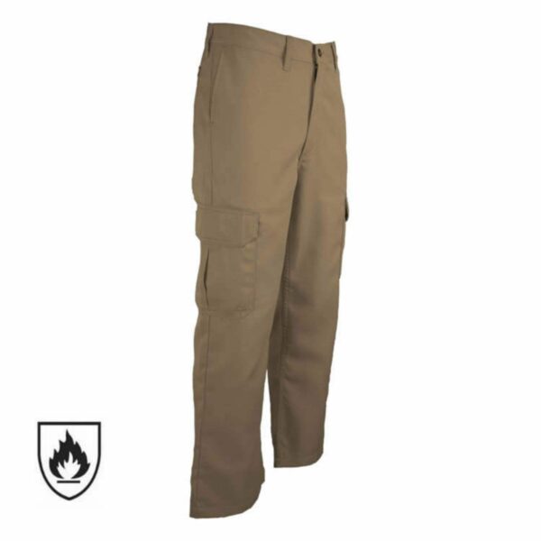 EN11612  Spandex Cotton FR Work Pants Industrial Welding Cargo Work Fire Resistant Trousers - Image 6