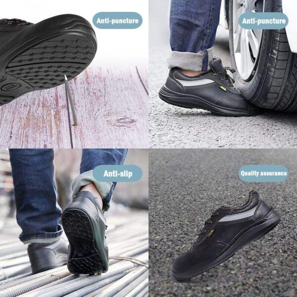 Anti Slip Anti Smash Anti Puncture Outdoor Petroleum And Gas Labor Safety Shoes Protection Insulated 6KV Work Shoes - Image 3