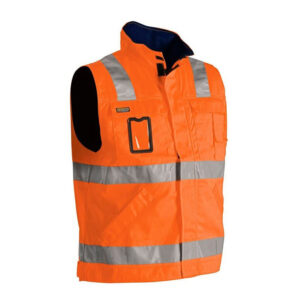Customize Hi Vis Reflective Workwear Waterproof Premium Outdoor Orange Safety Vest