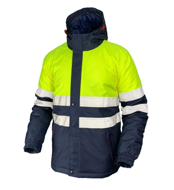 Factory Engineering Aircraft Ground Handling Industrial Work Clothes Safety Working Insulation Waterproof Warm Jacket Mens - Image 4