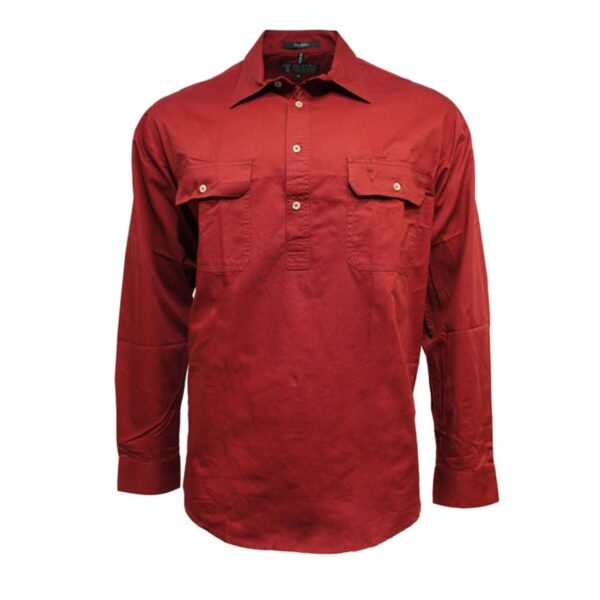 Factory Custom Fashion Design Cotton/Polyester  Industrial Construction Work Wear Outdoor Shirt For Men - Image 5