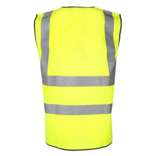 Custom Logo High Quality Sleeveless  Reflective Premium Personalized High Visibility Vests - Image 4