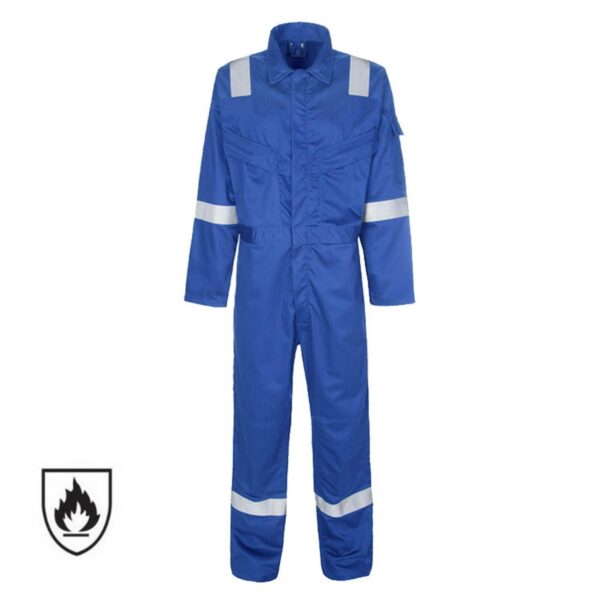 Industrial  Custom Construction Antistatic Coverall Hi Vis Reflective Electrical Oil And Gas Fire Retardant Clothing - Image 3
