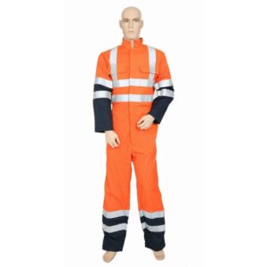 Industrial Mechanic Waterproof Coveralls Oil＆Gas Waterproof Traffic Cotton Overalls