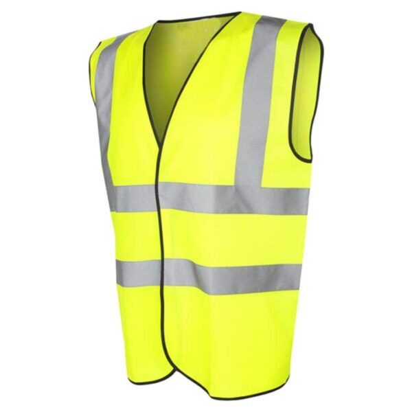 Custom Logo High Quality Sleeveless  Reflective Premium Personalized High Visibility Vests - Image 3
