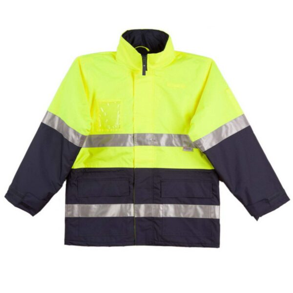 Hot Sale Coal Mining Thermal Workwear Jacket Windproof Waterproof Reflective Hi Vis Jacket Coat - Image 2