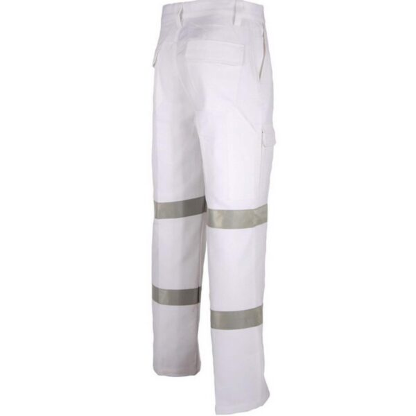 High Quality Custom Hi Vis Work Pants For Construction Industrial Reflective Navy Blue Work Trousers - Image 5