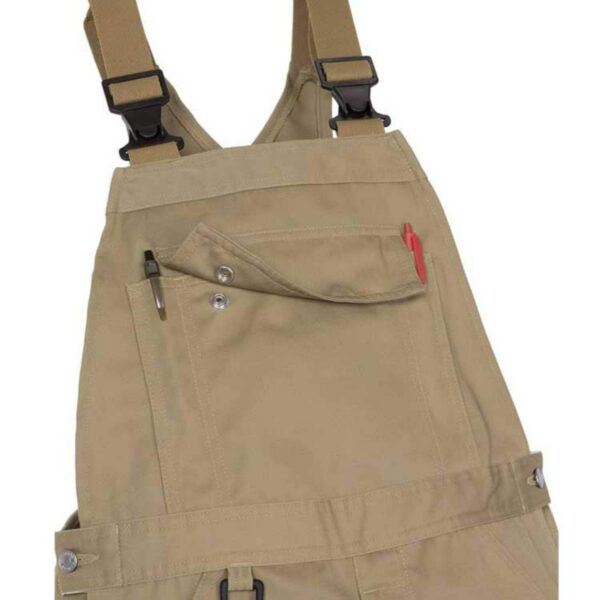 Durable  Denim Work Bib Workwear Industrial Unisex Farmer Overalls - Image 3
