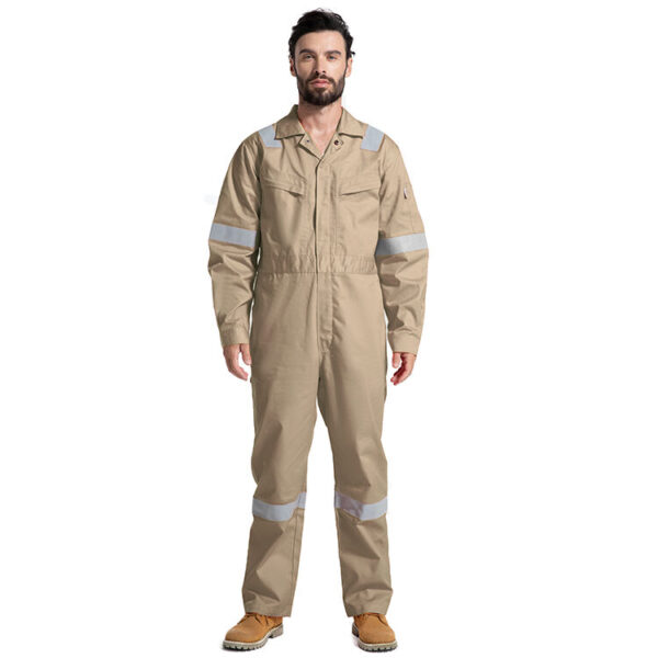 Premium FR Overalls Offshore Multipockets Technician Flame Retardant Coveralls For Men - Image 6