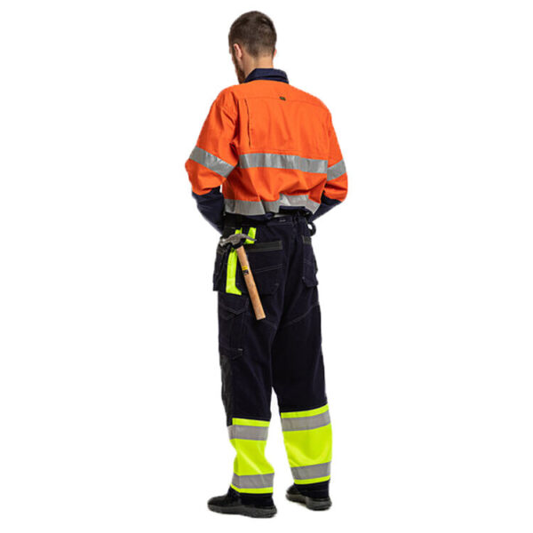 Factory Customize Australian Style Workwear Men's Suit Construction Reflective Safety Hi Vis Work Clothes - Image 3