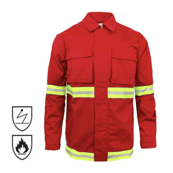 Hot Sale FRC Tear-resistant Cotton Fireproof Welder Multifunctional Fire Resistant Clothing Jackets - Image 3