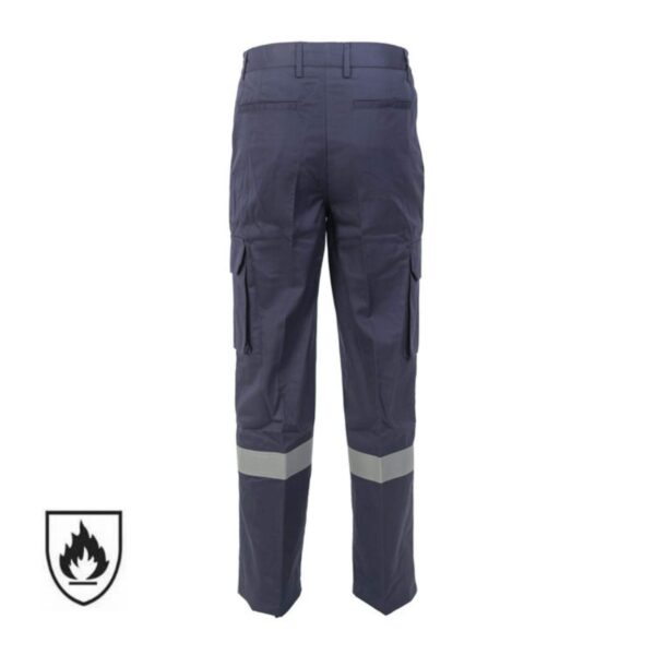 NFPA 2112 High Quality Custom FR Trouser Hi Vis Reflective Cotton Flame Resistant Work Pants - Image 5