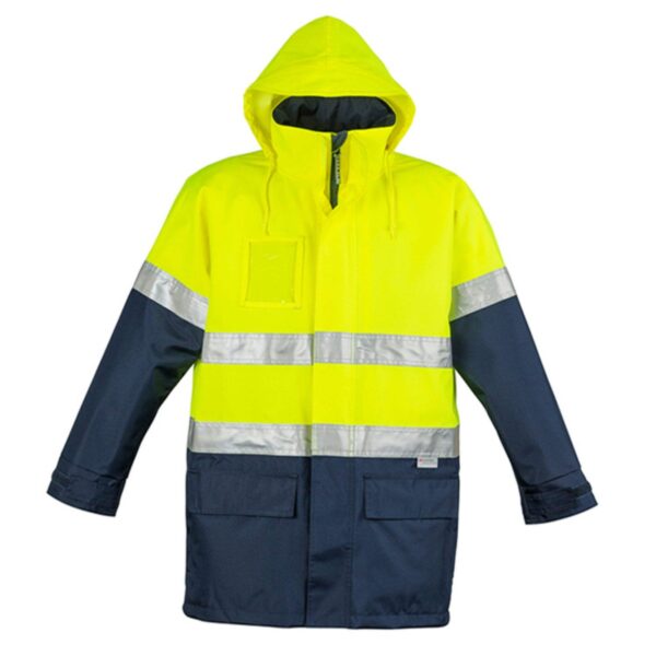 Factory Supply Manufacturer Customize Safety Workwear Officer Traffic Railway Uniform Waterproof High Visibility Work Jacket - Image 2
