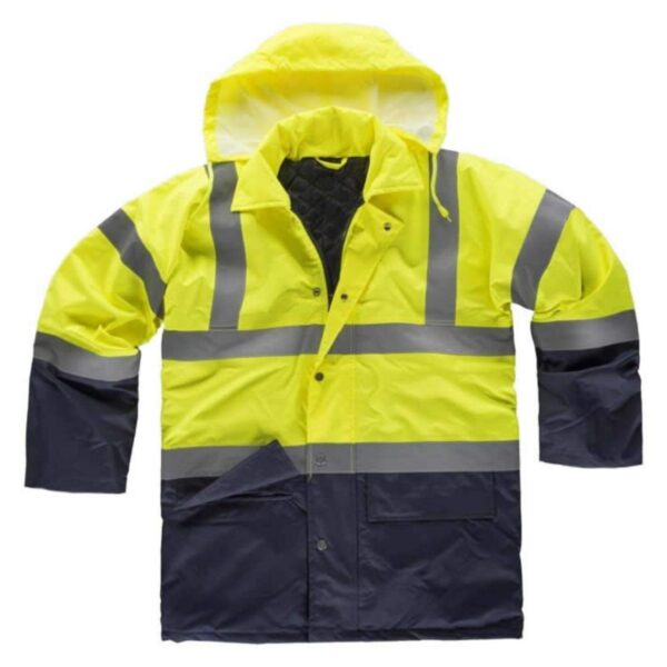Factory Supply Hot Sale Winter Construction Anti-static Safety Workwear ANSI Class 3 Railway Mining Jacket - Image 7