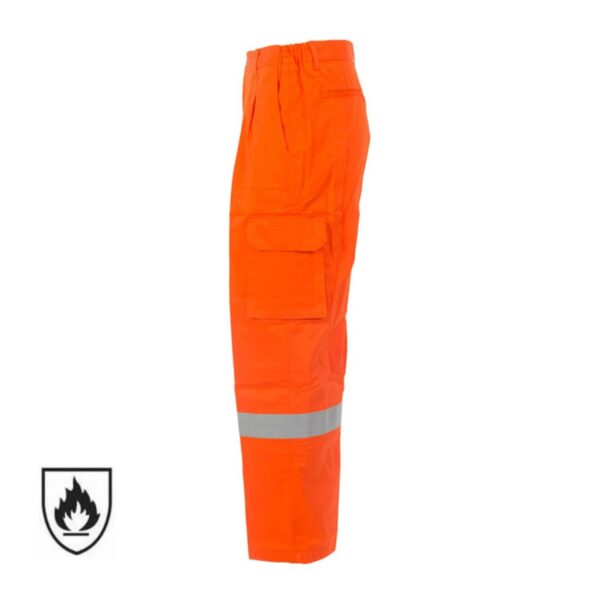 NFPA 2112 High Quality Custom FR Trouser Hi Vis Reflective Cotton Flame Resistant Work Pants - Image 6