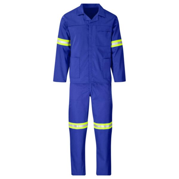 Factory Custom Oil And Gas Industrial  Workwear Orange Reflective Hi Vis  Boilersuit - Image 9