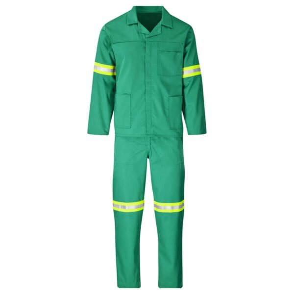 Factory Custom Oil And Gas Industrial  Workwear Orange Reflective Hi Vis  Boilersuit - Image 5