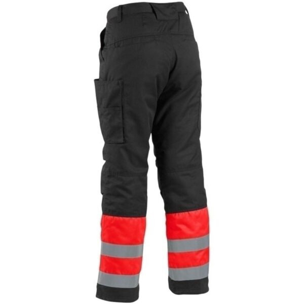 Factory Customize Polyester&Cotton Combine Safety Pants For Worker Reflective Traffic Outdoor Hi Vis Work Trousers - Image 4