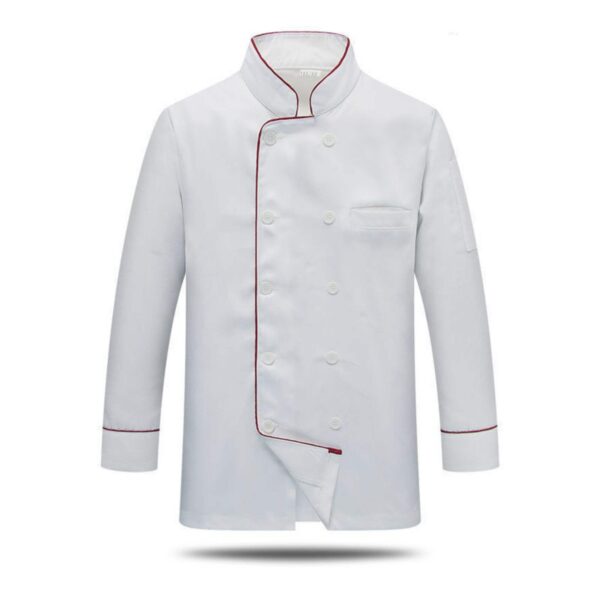 Custom Design Cotton / Polyester chef uniform Durable premium Kitchen Suit - Image 2