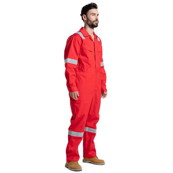Premium FR Overalls Offshore Multipockets Technician Flame Retardant Coveralls For Men - Image 3
