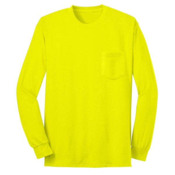 Factory Supply Custom Plain Work Clothes For Men Hi Vis Tear-resistant Long Sleeve Shirt - Image 2