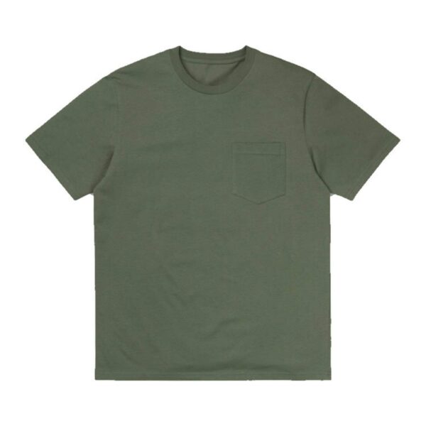 Hot Sale Factory Supply Custom Logo Cotton Short Sleeve Premium Durable Work T-Shirt - Image 5