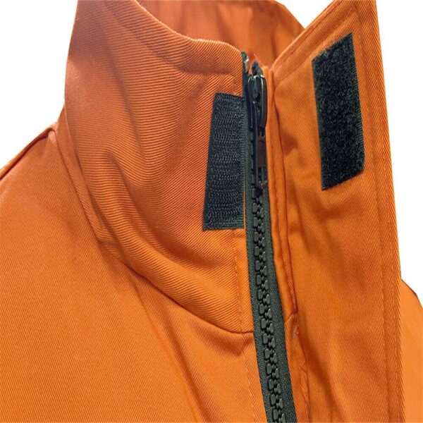 Custom Flame Resistant Clothing Extreme Protect 100% Cotton Inherent Winter Insulate Safety Fire Retardant Welding FRC Work Jacket - Image 4