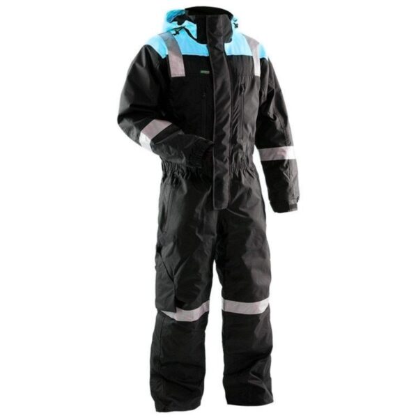 High Quality Custom Logo Hi Vis Reflective Coldproof Windproof Coverall Multi Functions  Winter Overall - Image 4