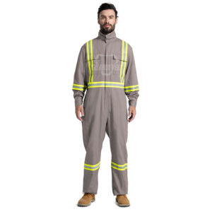 High Visibility FR Workwear For Canada Safety Flame Resistant Coveralls