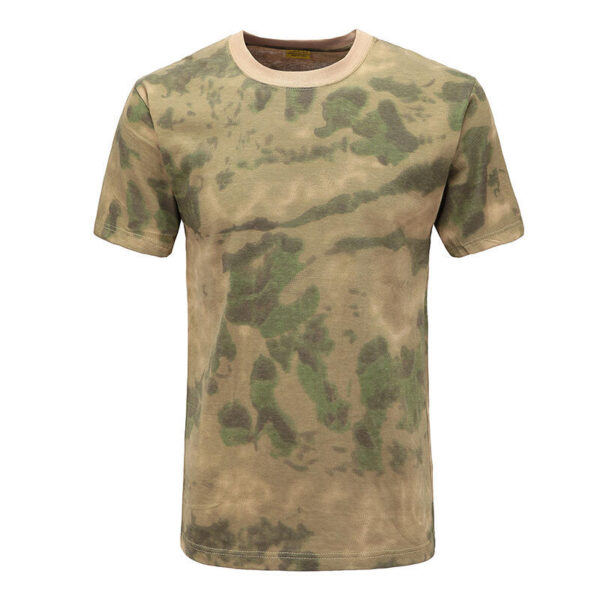 Print Shirt Customize Multi-Color Light Multicam T-Shirt Woodland Camo Security Military Camouflage T Shirt