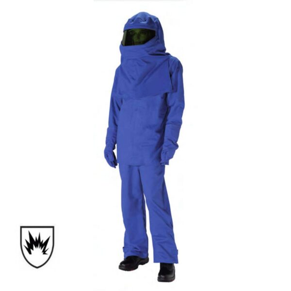 CAT IV Rated High Quality Fire Retardant High Voltage Work Two Piece Suit Prevent Electric Antistatic ARC Flash Clothes