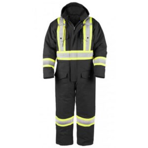Custom Cotton Twill Fiberfill Insulated Winter Coveralls Warm Cold Weather Unisex Cold Storage Coldproof Windproof Overall