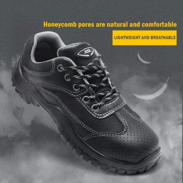 Waterproof breathable Men Anti Slip Outdoor Labor Construction Safety Shoes Labor Protection Insulated 6KV Shoes - Image 5