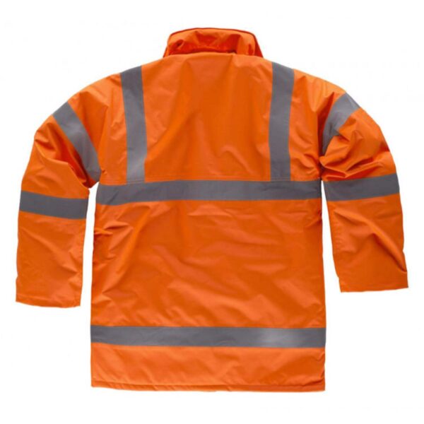 Factory Supply Hot Sale Winter Construction Anti-static Safety Workwear ANSI Class 3 Railway Mining Jacket - Image 2