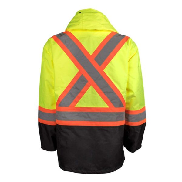 Hot Sale Premium Hi Vis Reflective Insulation Freezer Clothes Cold-Proof Windproof Safety Waterproof Warm Jacket Mens - Image 4